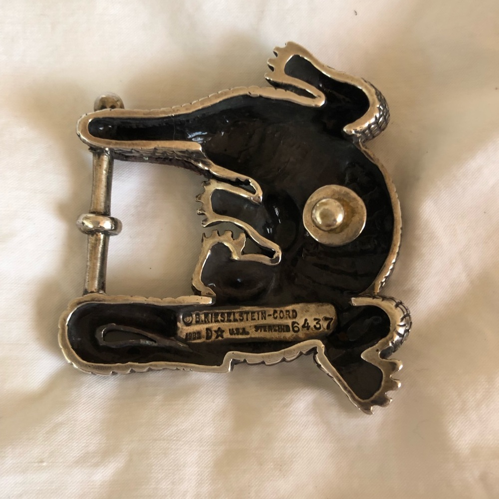 Kieselstein Cord Belt Buckle